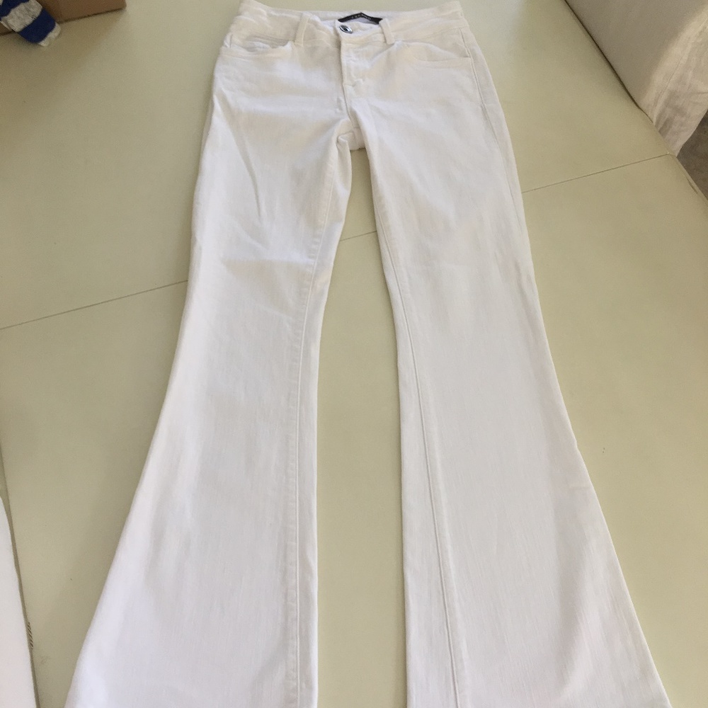 J Brand white geans